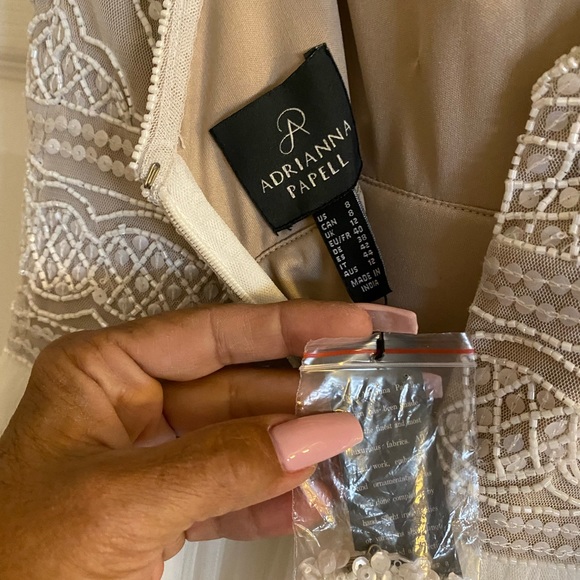 Adrianna Papell full length beaded gown - Picture 10 of 10